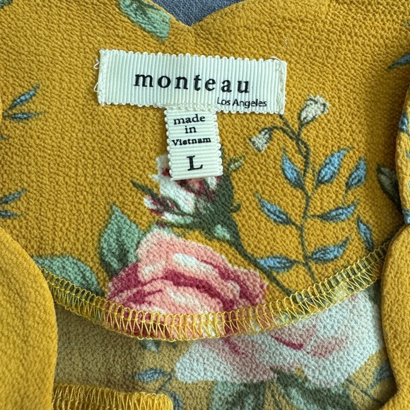 Women's Floral Top Bundle - Red and Yellow - Picture 6 of 8